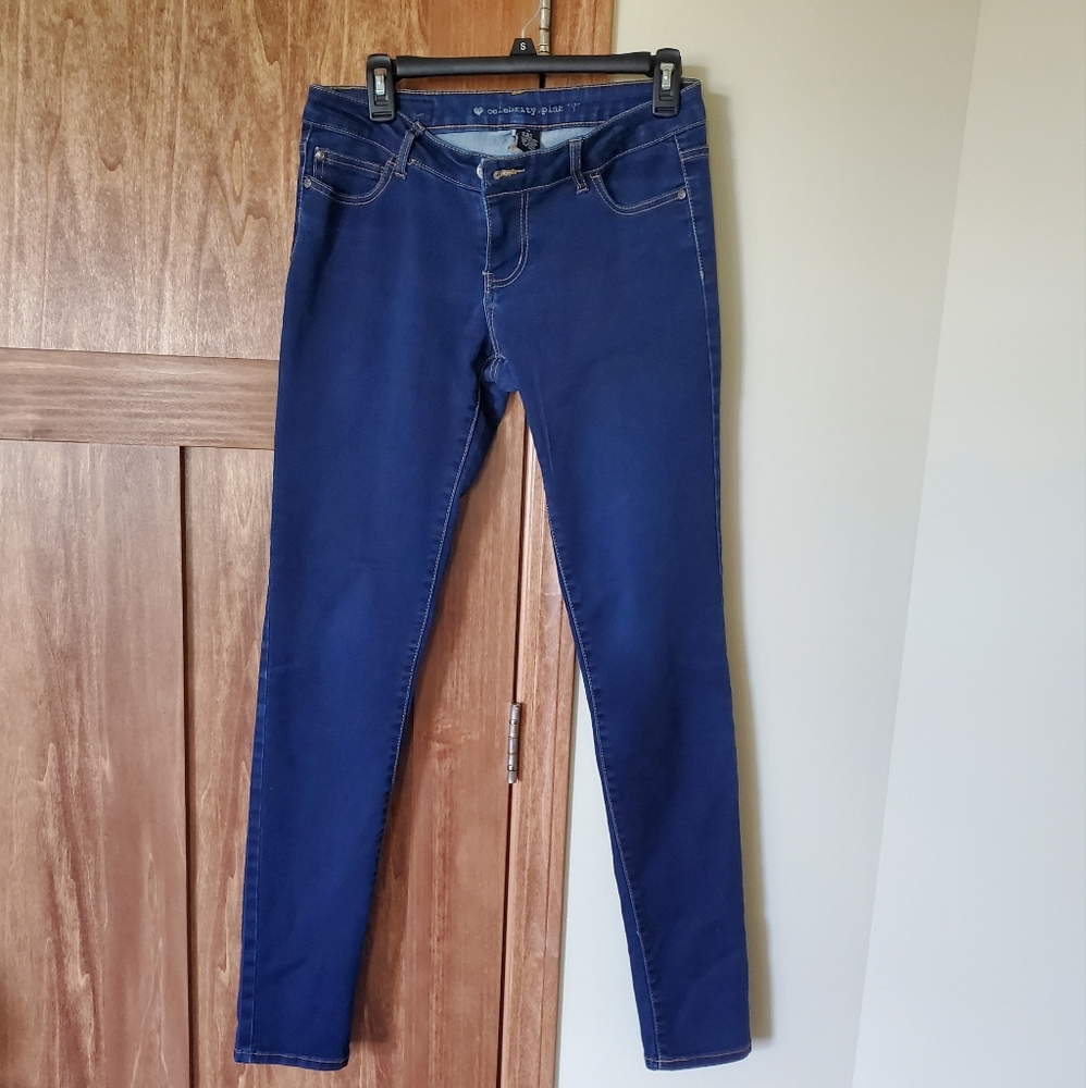 Celebrity Pink dark blue skinny jeans size 7L